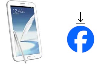 Como instalar o Facebook em um Samsung Galaxy Note 8.0 Wi-Fi