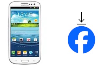Como instalar o Facebook em um Samsung Galaxy S III CDMA