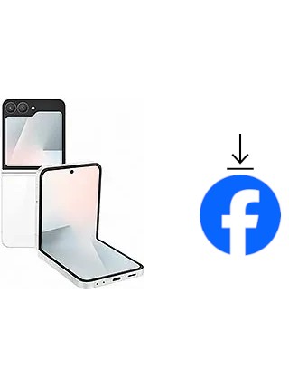 Como instalar o Facebook em um Samsung Galaxy Z Flip7 FE