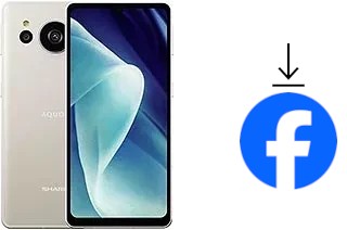 Como instalar o Facebook em um Sharp Aquos sense7 plus