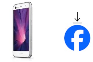 Como instalar o Facebook em um Sharp Aquos Serie mini SHV38