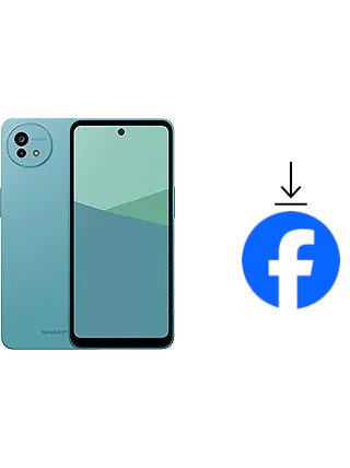 Como instalar o Facebook em um Sharp Aquos wish5