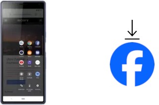 Como instalar o Facebook em um Sony Xperia 10 Plus