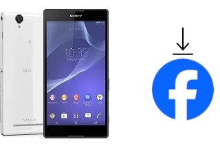 Como instalar o Facebook em um Sony Xperia T2 Ultra