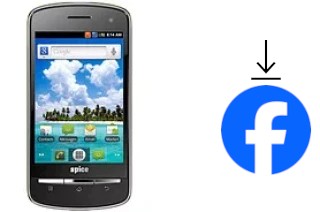 Como instalar o Facebook em um Spice Mi-350