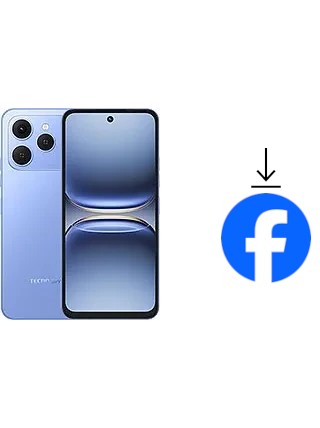 Como instalar o Facebook em um Tecno Spark 40