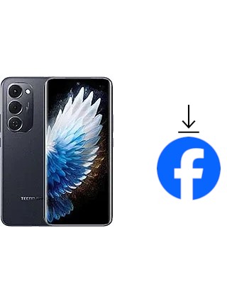 Como instalar o Facebook em um Tecno Spark 40 Pro+