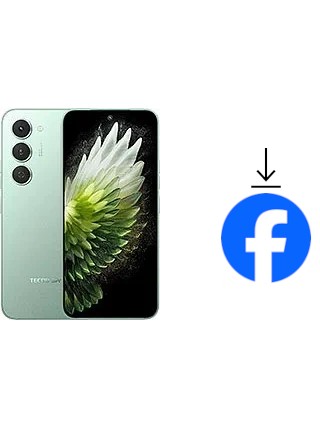 Como instalar o Facebook em um Tecno Spark 40 Pro