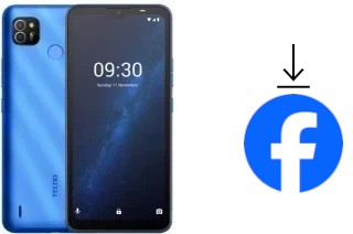 Como instalar o Facebook em um Tecno Pop 4 Air