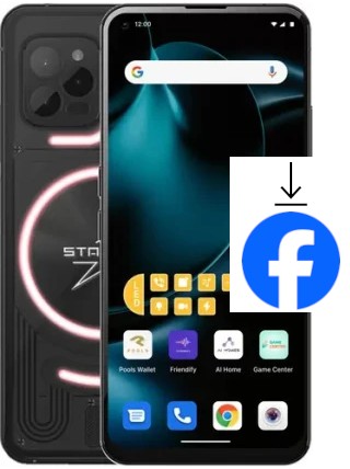 Como instalar o Facebook em um Unihertz Start24