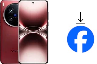 Como instalar o Facebook em um vivo X200 Ultra