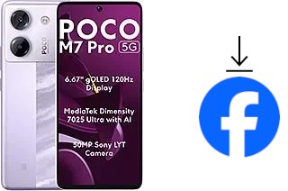 Como instalar o Facebook em um Xiaomi Poco M7 pro 5G
