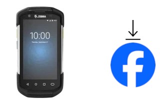 Como instalar o Facebook em um Zebra TC72