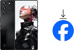 Como instalar o Facebook em um ZTE nubia RedMagic 10S Pro