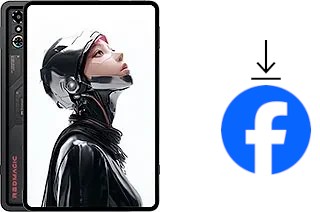 Como instalar o Facebook em um ZTE RedMagic Tablet 3 Pro