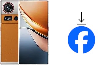 Como instalar o Facebook em um ZTE nubia Z70S Ultra