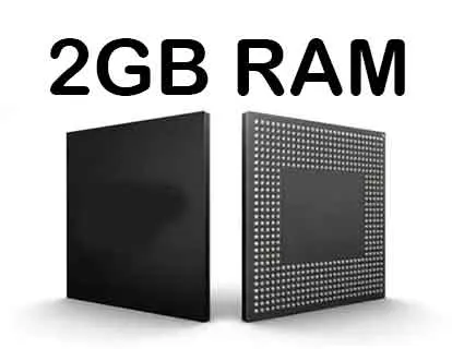 2 GB de memória RAM