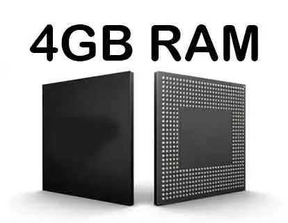 4 GB de memoria RAM