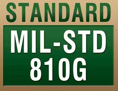 certificación MIL-STD-810G