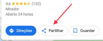 Compartilhar local no Maps