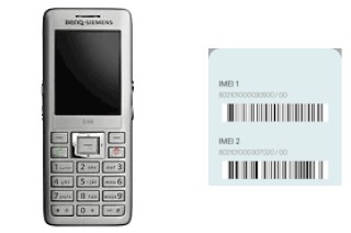 Como ver o código IMEI em BenQ-Siemens S68