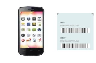 Como ver o código IMEI em Dialog I35