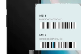 Como ver o código IMEI em Qin3 Ultra