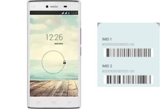 Como ver o código IMEI em EverAllure II