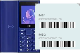 Como ver o código IMEI em HMD 105