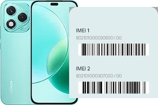 Como ver o código IMEI em 400 Lite