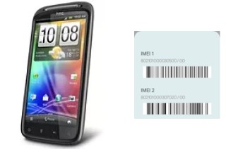 Como ver o código IMEI em Sensation