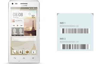 Como ver o código IMEI em Ascend G6