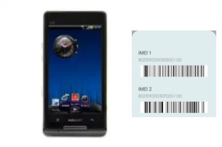 Como ver o código IMEI em IS06