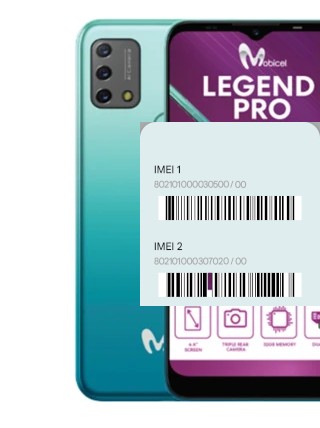 Como ver o código IMEI em Legend Pro