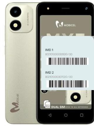 Como ver o código IMEI em Mobicel MX3