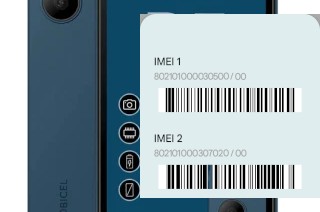 Como ver o código IMEI em Mobicel P5