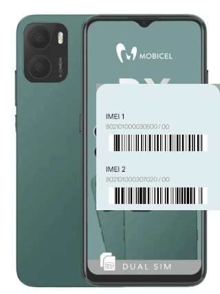 Como ver o código IMEI em Mobicel RX