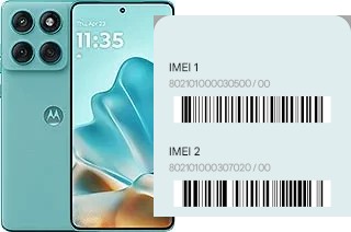 Como ver o código IMEI em Edge 60 Fusion