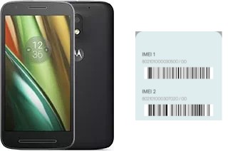 Como ver o código IMEI em Moto E3