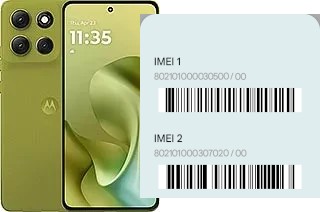 Como ver o código IMEI em Moto G86