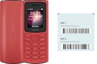 Como ver o código IMEI em 105 4G