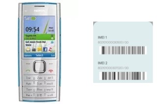 Como ver o código IMEI em X2-00