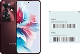 Como ver o código IMEI em F25 Pro