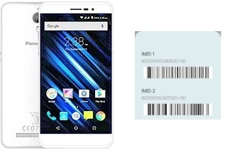 Como ver o código IMEI em Panasonic P77