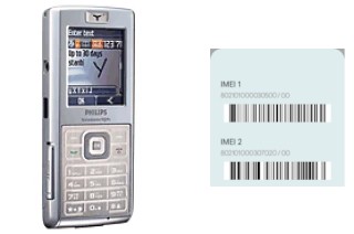 Como ver o código IMEI em Xenium 9@9t