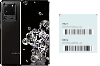 Como ver o código IMEI em Galaxy S20 Ultra