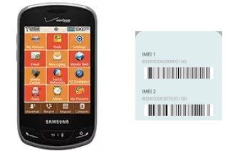 Como ver o código IMEI em U380 Brightside