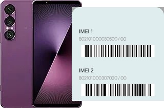 Como ver o código IMEI em Xperia 1 VII