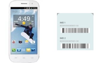 Como ver o código IMEI em Mi-502 Smartflo Pace2