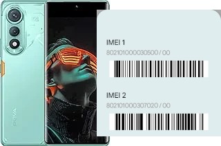 Como ver o código IMEI em Pova Curve